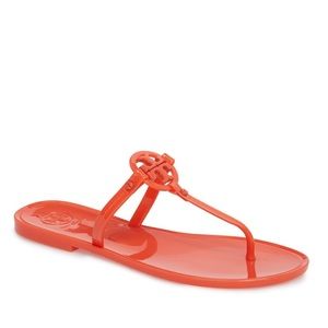 Tory Burch Poppy Coral Mini Miller Flat Thong